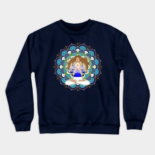 Mandala Emanating Light Crewneck Sweatshirt